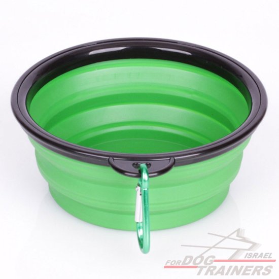 קערת שתייה מתקפלת לטיולים ולים- גודל קטן