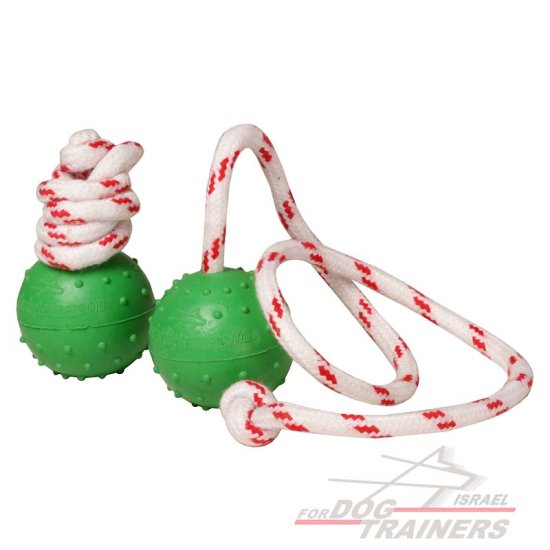 כדור מוצק מגומי לכלב צף במים- קטן