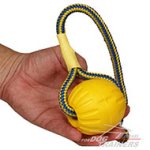 כדור ספוג לאימונים ומשחקים עם הכלב 7.5 ס"מ - בינוני