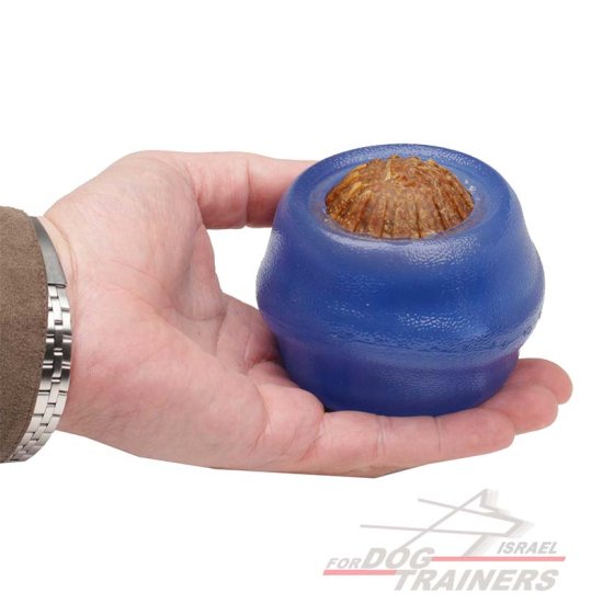 צעצוע דיספנסר פינוקים מגומי מיוחד לגזעי כלבים בינוניים
