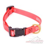 קולר מתכונן לכלב מביאוטן-כלב שירות- באיכות מעולה 2 ס"מ רוחב