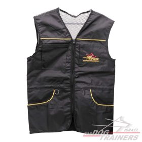 ווסט למאלף כלבים מקצועי -צבע שחור