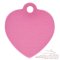 תג שם- לב ורוד