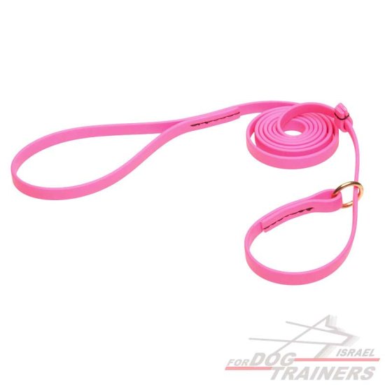 רצועה לכלב בצבע ורוד- רוחב 13 מ"מ