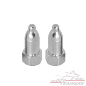 חדש! סט פינים מאורכים היפו אלרגני עשוי טיטניום- אי קולר 19 מ"מ