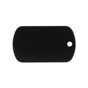 תג שם- דיסקית שחורה