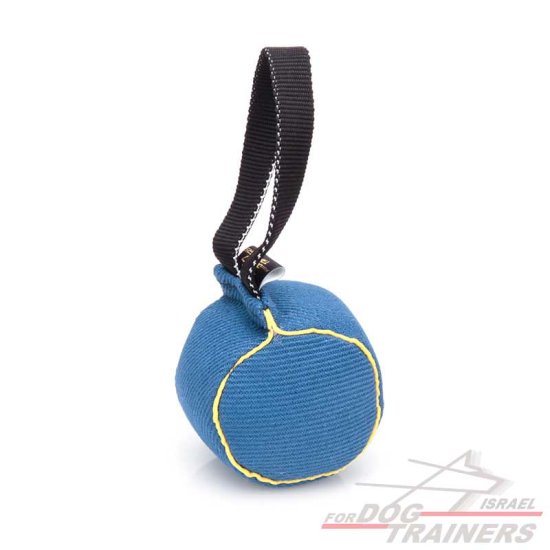 כדור נשיכה לכלב עשוי מבד פשתן צרפתי עמיד ואיכותי