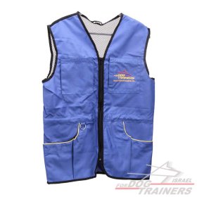 ווסט למאלף כלבים מקצועי -צבע כחול