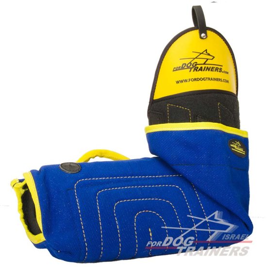 שרוול נשיכה לכלב מתבגר עשוי מפשתן צרפתי