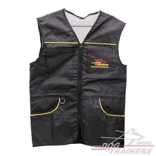 ווסט למאלף כלבים מקצועי -צבע שחור