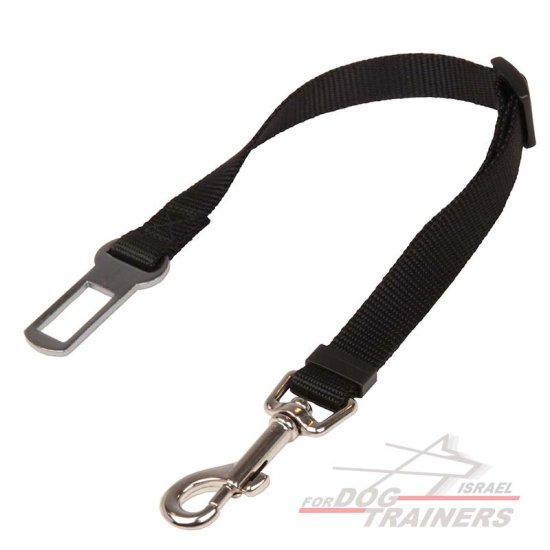רצועה קצרה לכלב לרכב