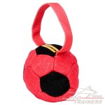 כדור נשיכה בצורת כדורגל + ידית אחיזה!