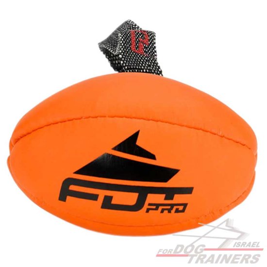 חדש! כדור נשיכה לכלב בצורת פוטבול-עשוי מעור סינטטי עמיד