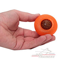 צעצוע בצורת חצי כדור דיספנסר חטיפים לגזעי כלבים קטנים