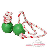 כדור מוצק מגומי לכלב צף במים- קטן