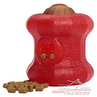 צעצוע לעיסה מחזיק חטיפים לגזעי כלבים גדולים