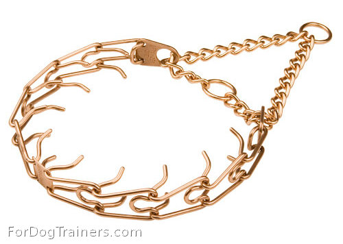 קולר דוקרנים עשוי קורגן- לכלבים גדולים