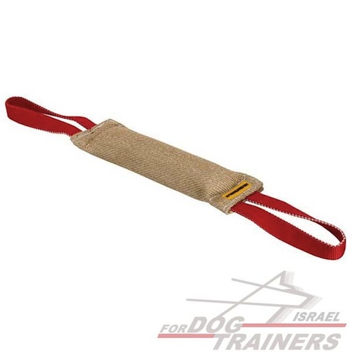 פפירול לכלב מבד יוטה טבעי והיפואלרגני עם שתי ידיות- 30 ס"מ