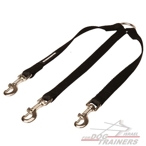 רצועה לטיול עם 3 כלבים לכל מזג אוויר