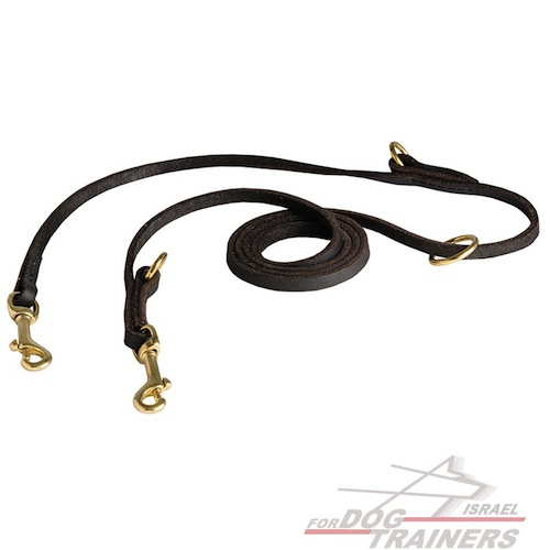 רצועה לכלב מעור אנגלי – רב תכליתית וקלה לשימוש